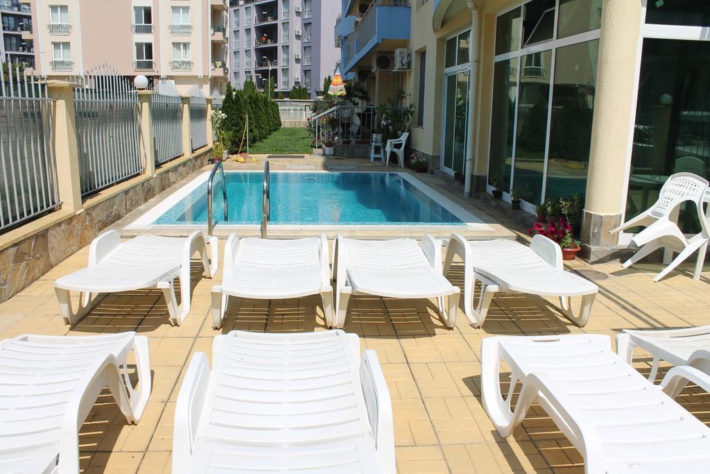 Aqua Blue Apartments Sunny Beach Exterior foto
